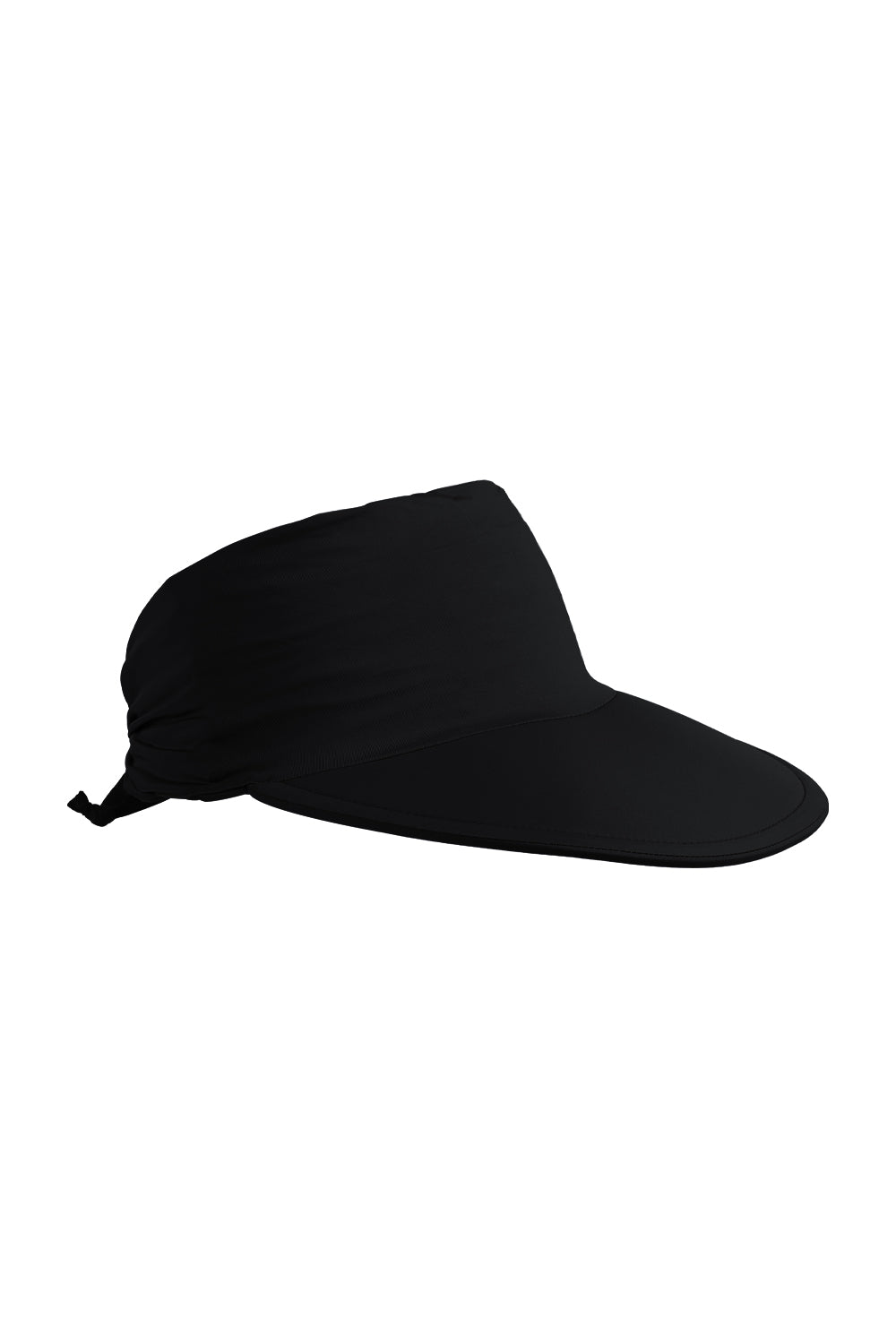 Portable Solid - color Sun Hat with an Open - top Design