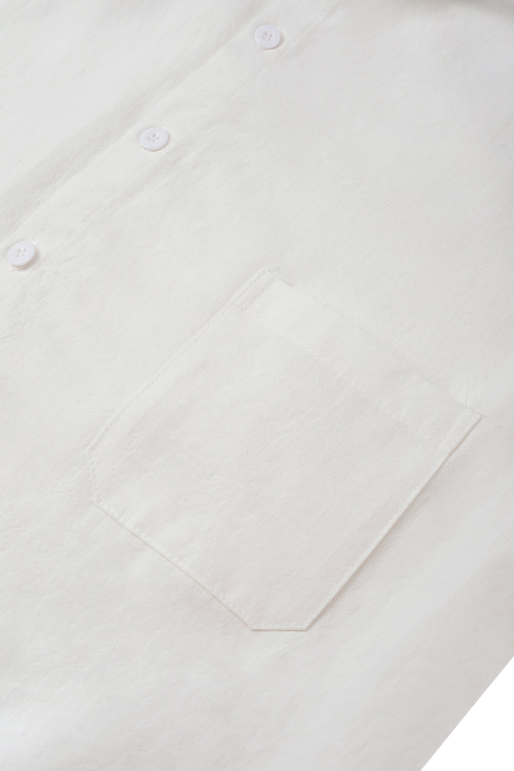 Men's Cotton Short sleeve Shirt in Solid Color