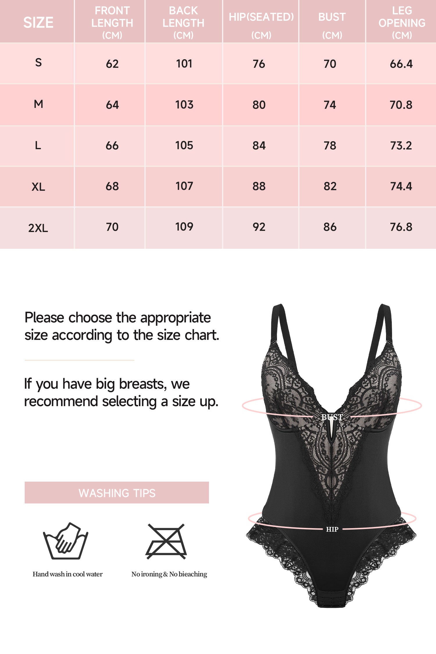 Lace One - piece Body Shaper with Abdominal Control and Adjustable Shoulder Straps