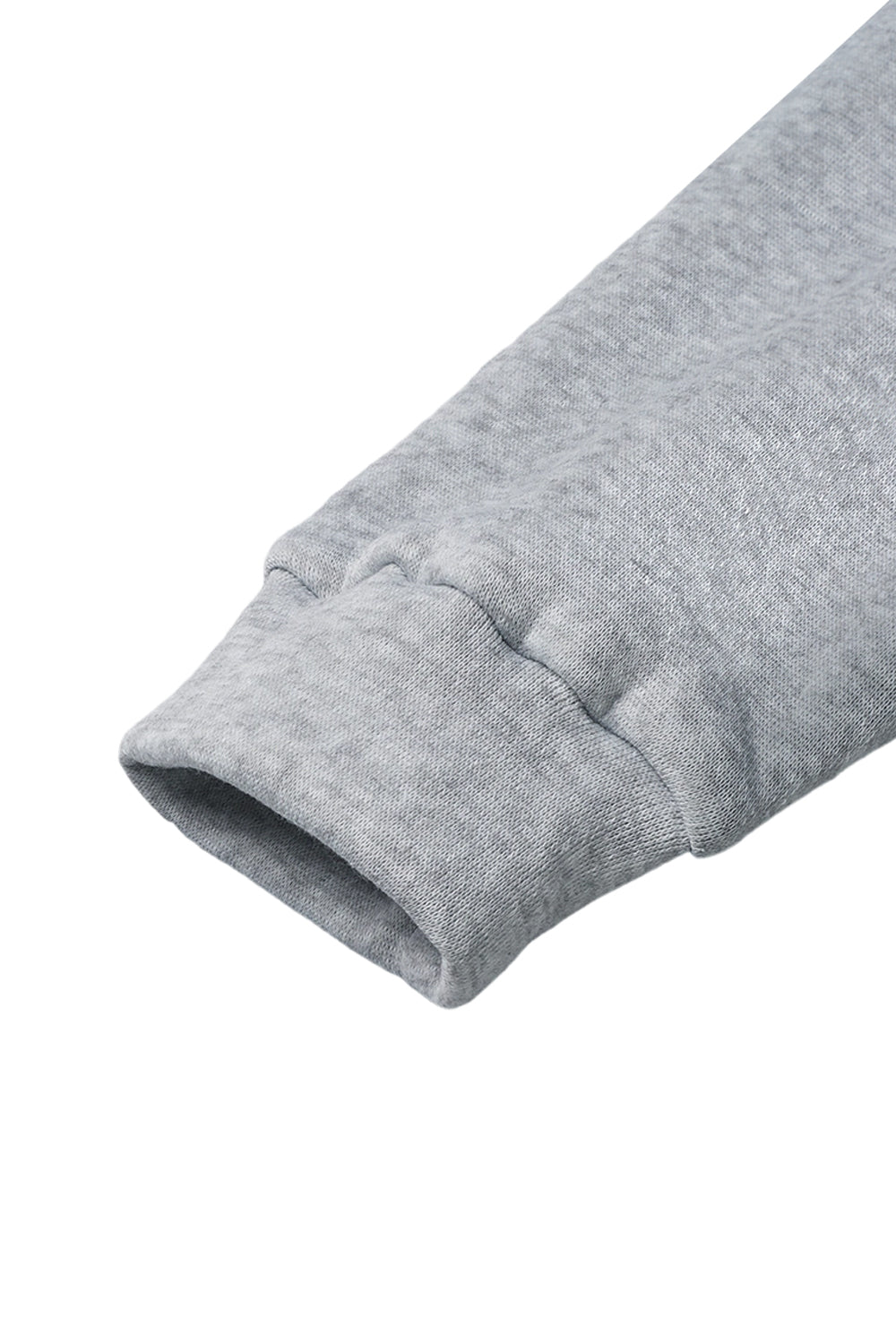 Hooded sweatshirt with a loose and casual design