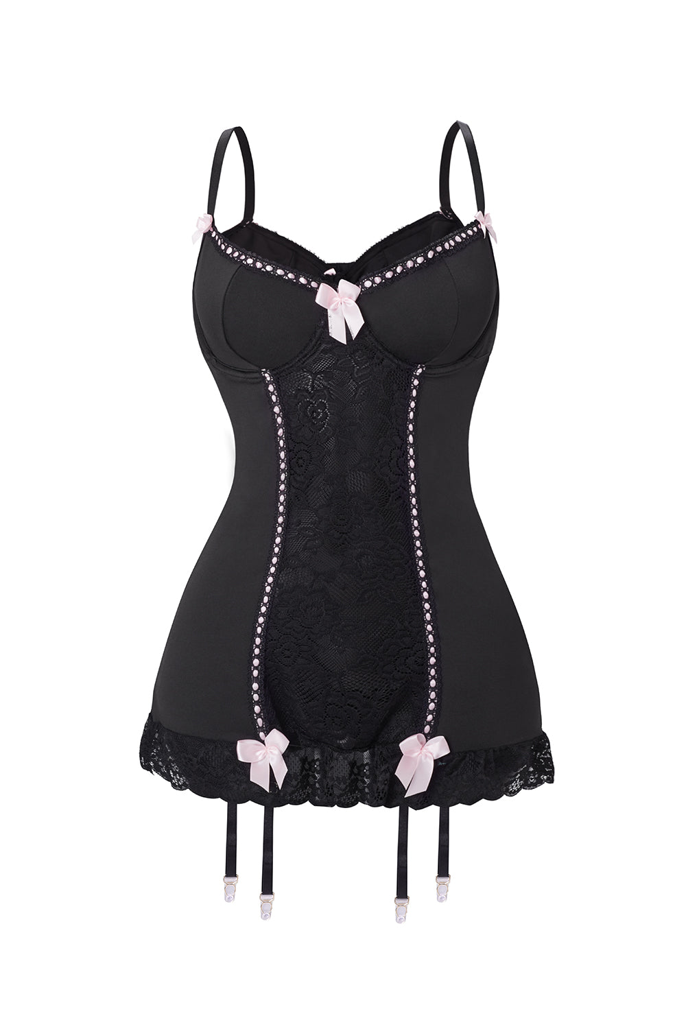 Sexy and romantic lingerie and pajama set