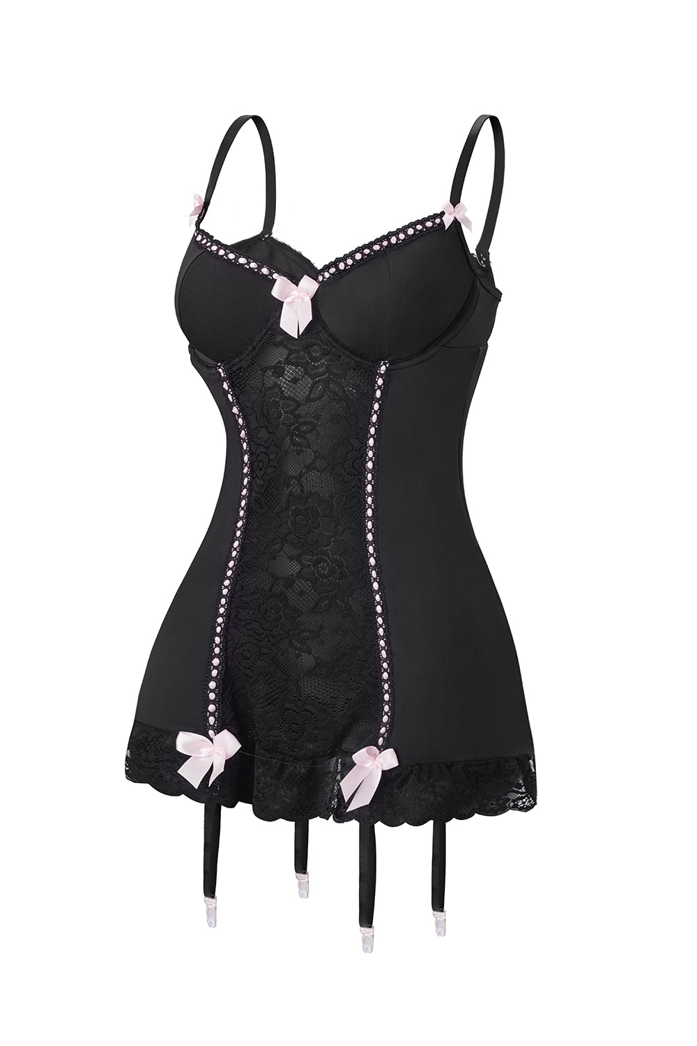 Sexy and romantic lingerie and pajama set