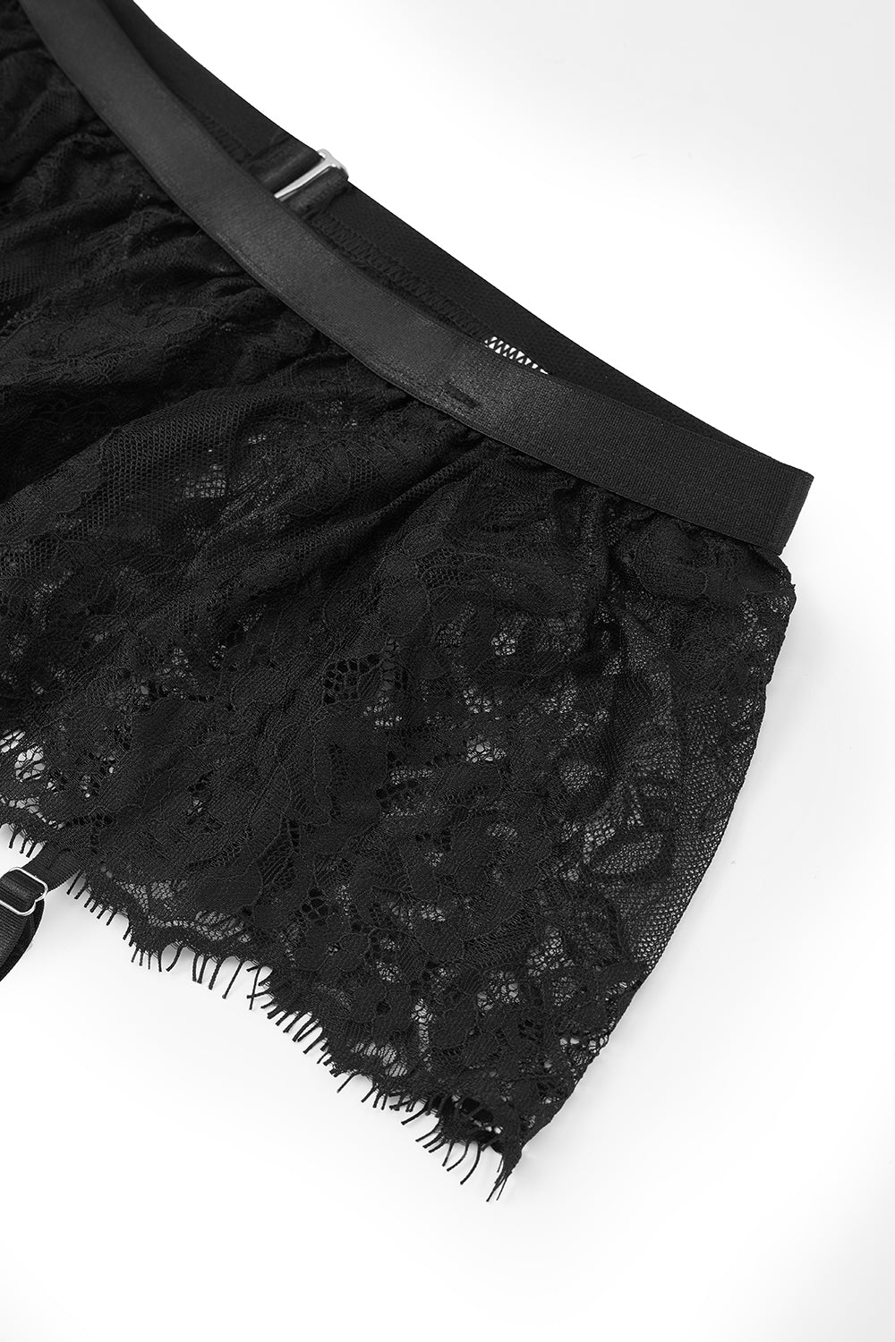 Sexy Bodysuit Lingerie Set with Garter Belt