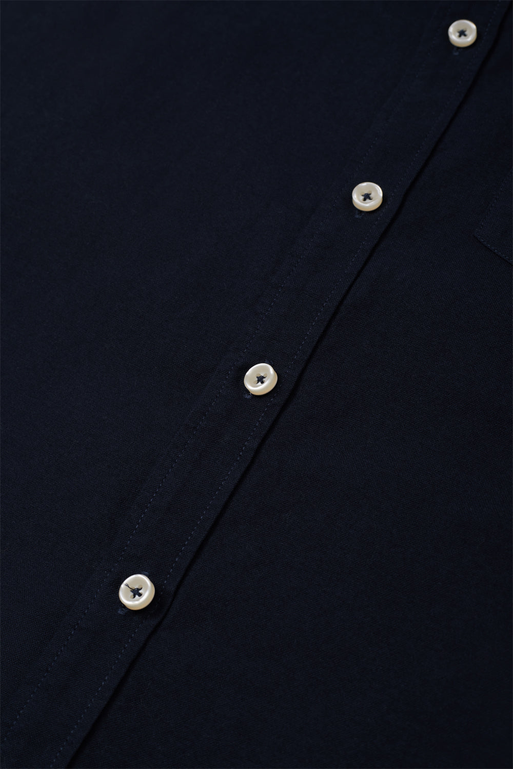 Pure Cotton Oxford Shirts in Solid Color