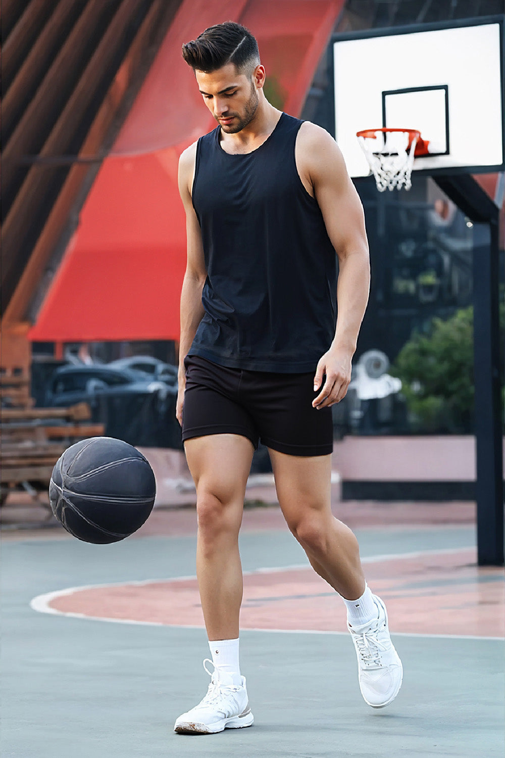 Cotton 3 inch Shorts for Sport