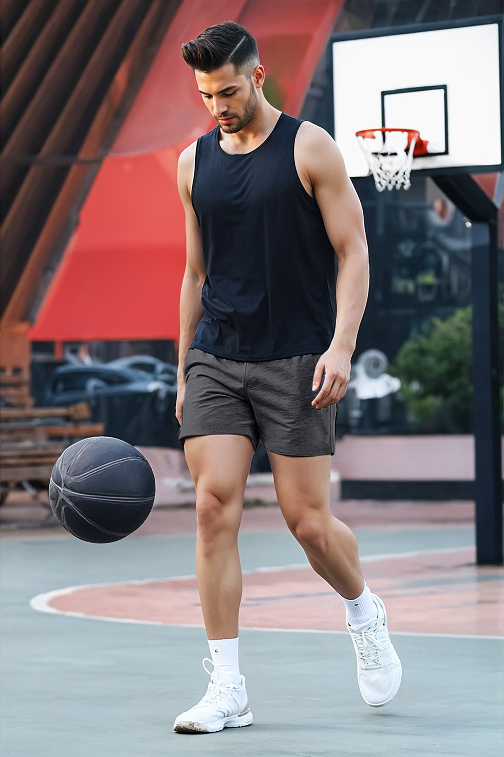 Cotton 3 inch Shorts for Sport