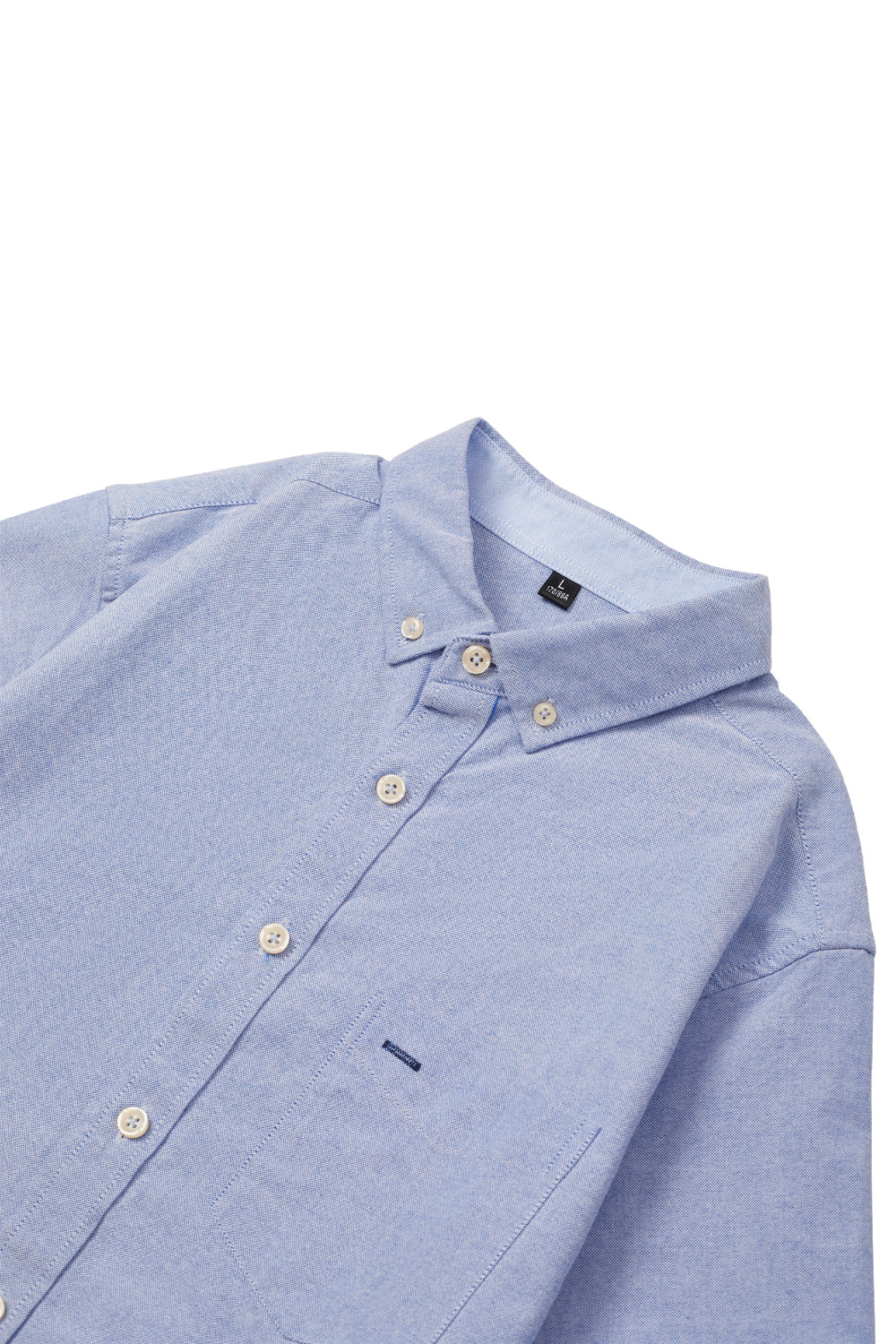 Pure Cotton Oxford Shirts in Solid Color
