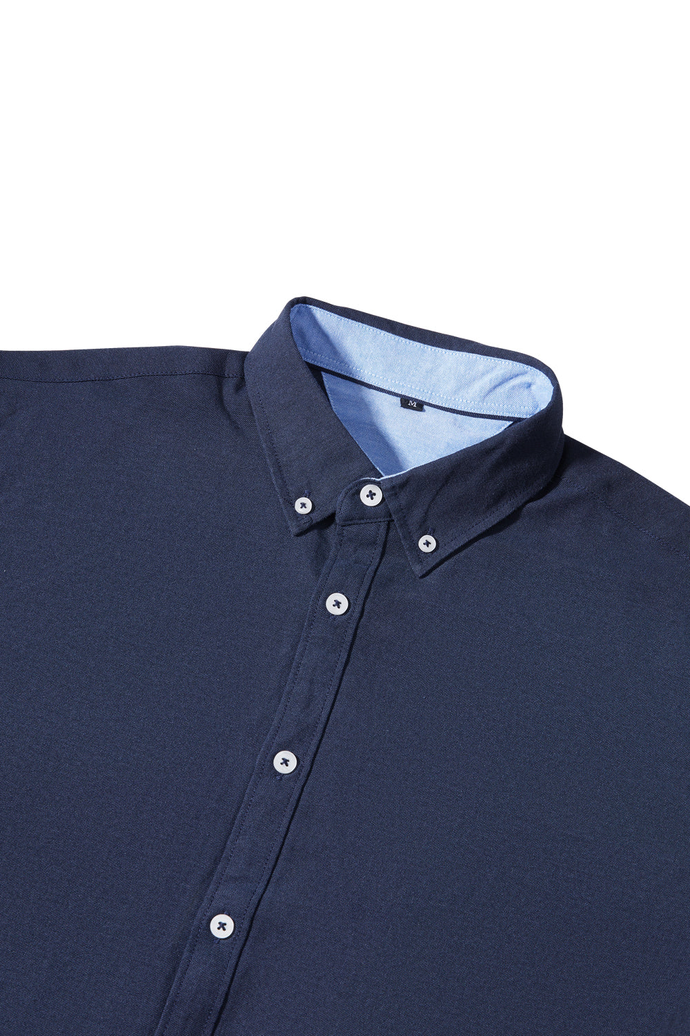 lim Fit Long Sleeve Shirts with Button - down Collar