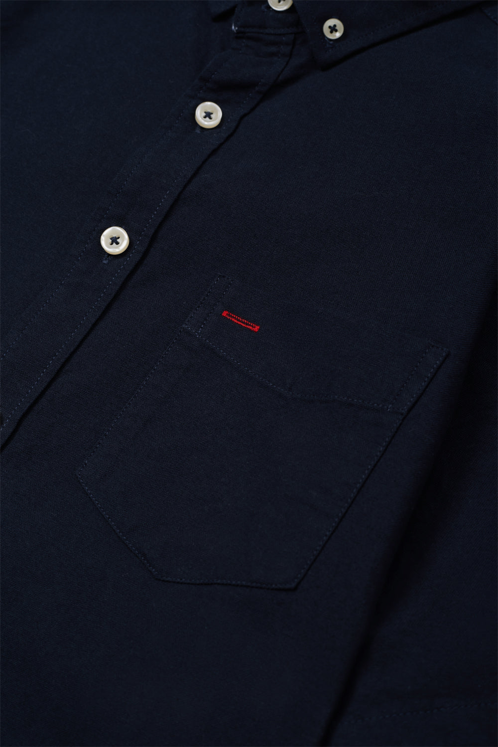 Pure Cotton Oxford Shirts in Solid Color