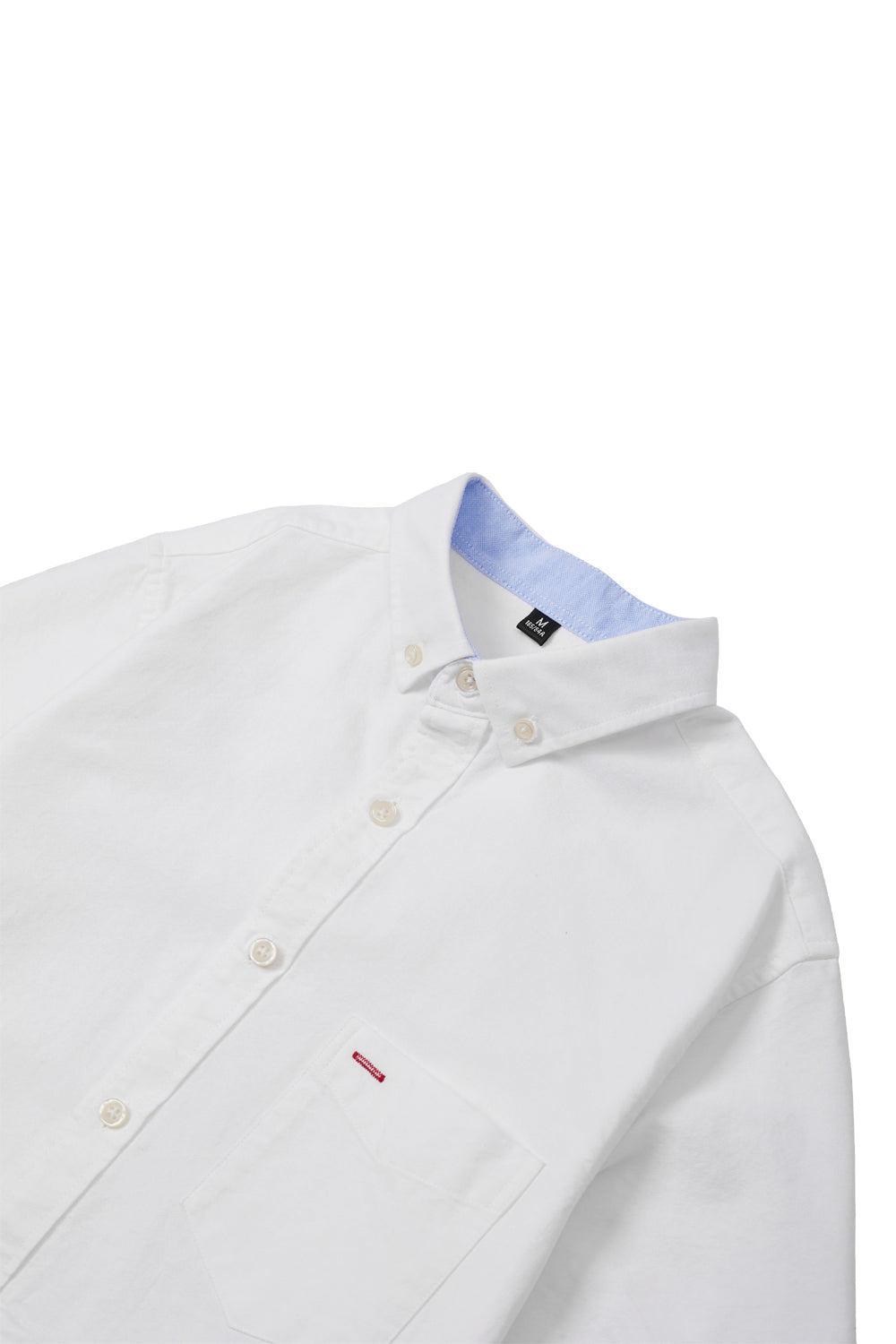 Pure Cotton Oxford Shirts in Solid Color