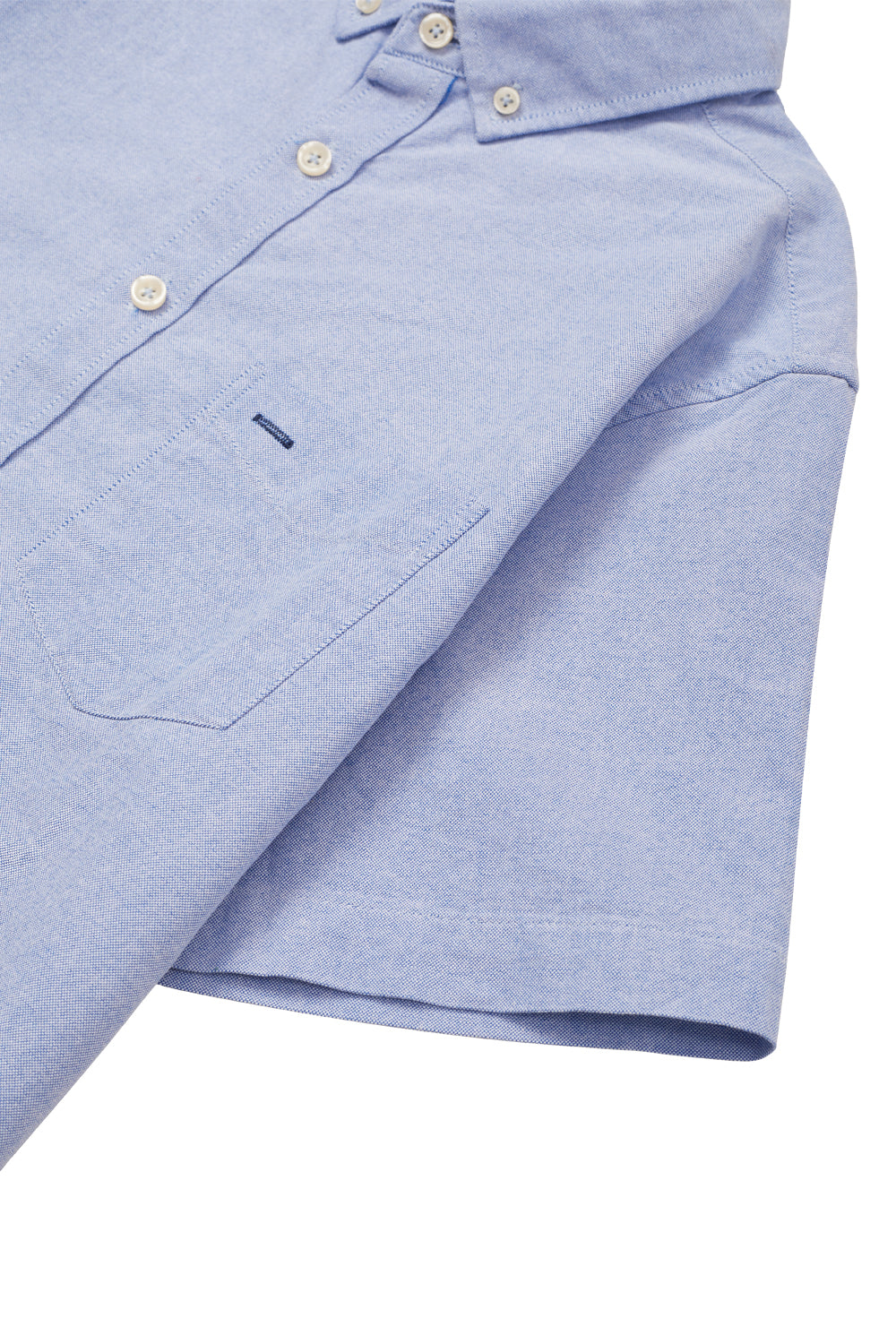 Pure Cotton Oxford Shirts in Solid Color