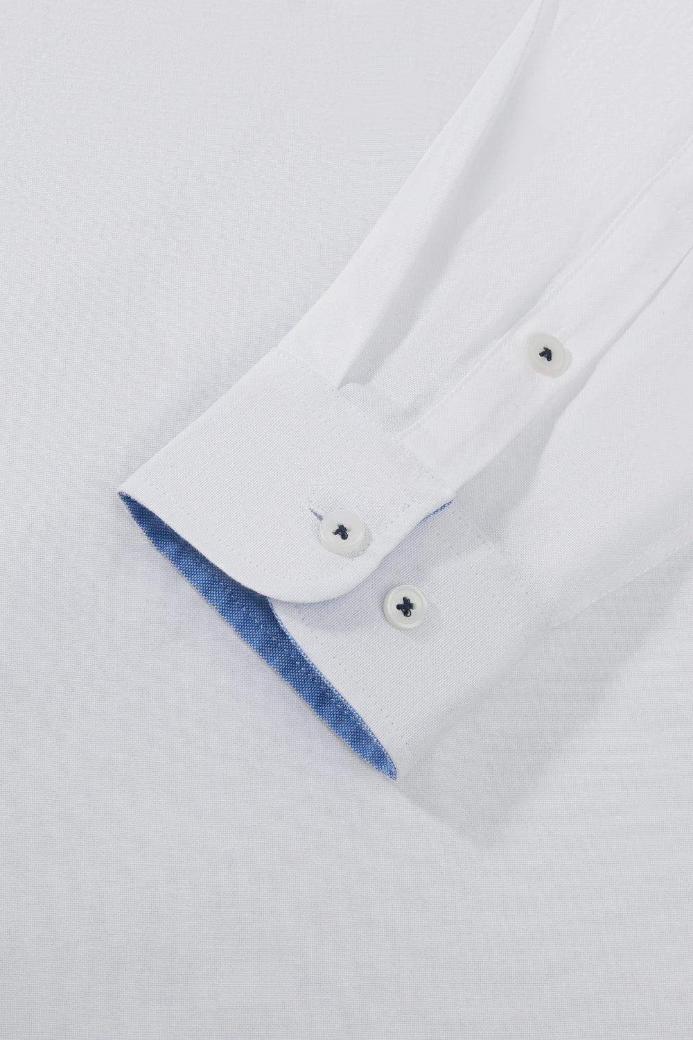 lim Fit Long Sleeve Shirts with Button - down Collar