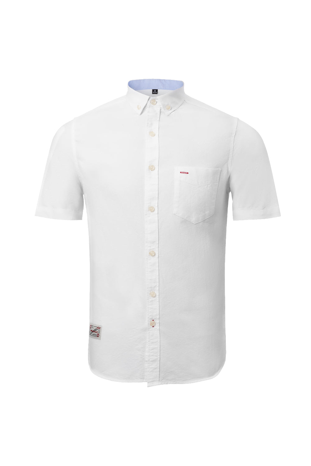 Pure Cotton Oxford Shirts in Solid Color