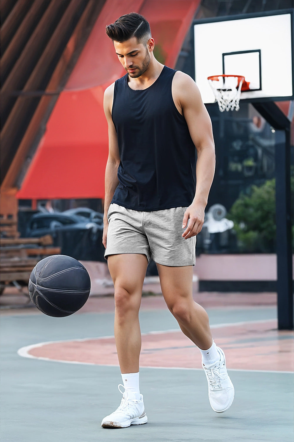 Cotton 3 inch Shorts for Sport