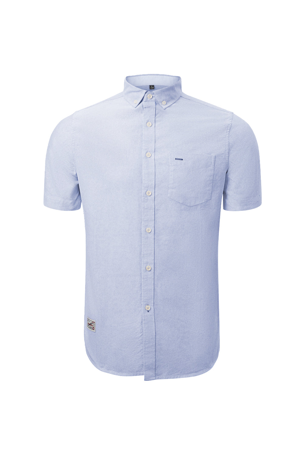Pure Cotton Oxford Shirts in Solid Color