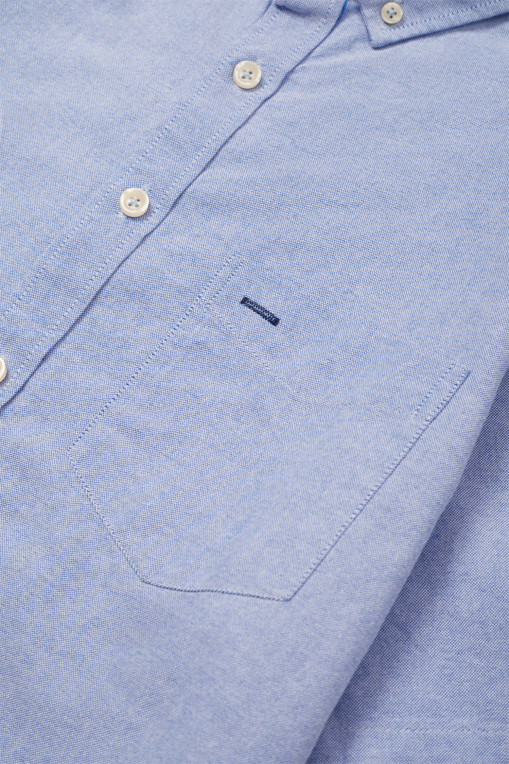 Pure Cotton Oxford Shirts in Solid Color