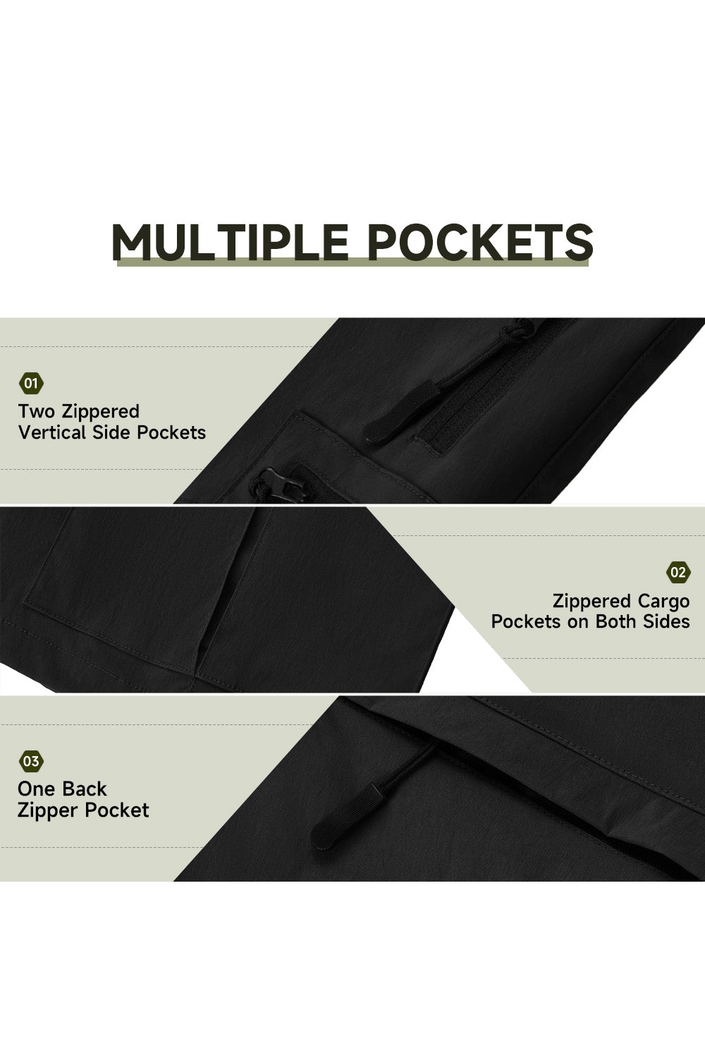 Workwear Five Inch Shorts with Multi-Pocket